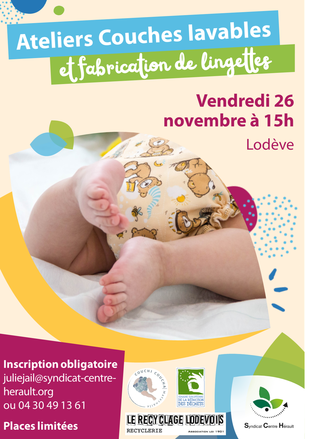 Atelier couche lavable Le Recyclage Lodevois — free download